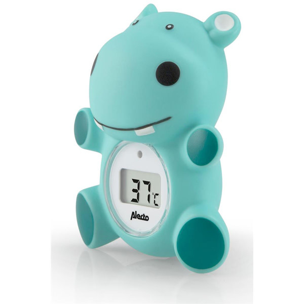 alecto-badthermometer-nijlpaard.jpg Alecto - Badthermometer, nijlpaard - Afbeelding 1