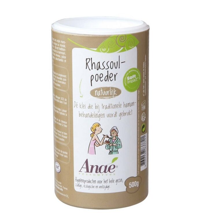 anae-ae095-rhassoul-nl.jpg Anaé - Rhassoulpoeder, 500g - Afbeelding 1