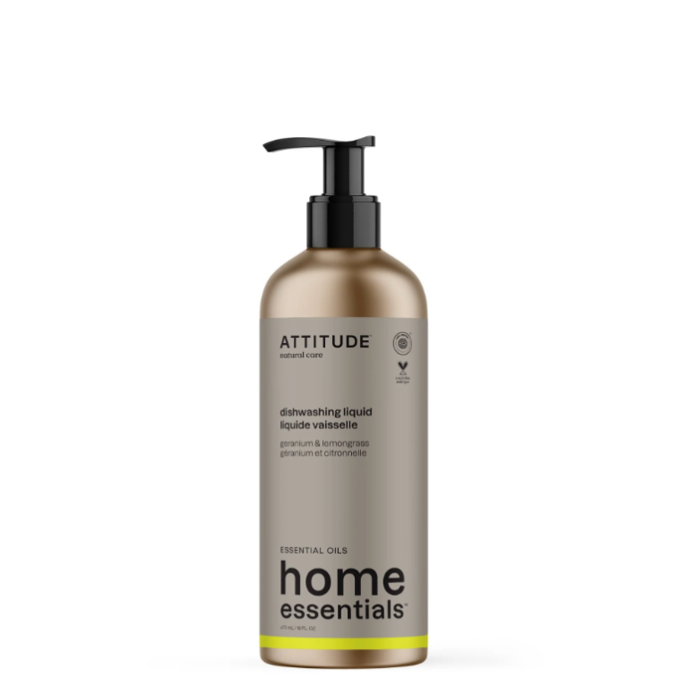 attitude-afwasmiddel-geranium-lemongrass2.png Attitude - Dishwashing liquid pompfles, geranium & lemongrass - Afbeelding 1