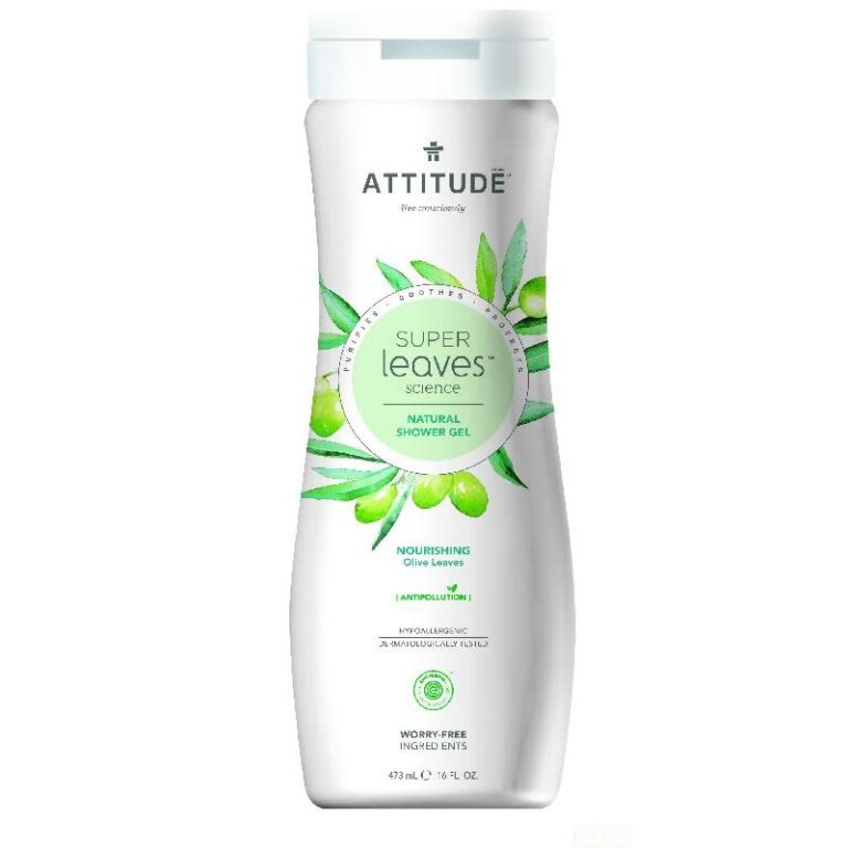 attitude-showergel-nourishing.jpg Attitude - showergel, Nourishing, olive leaves - Afbeelding 1