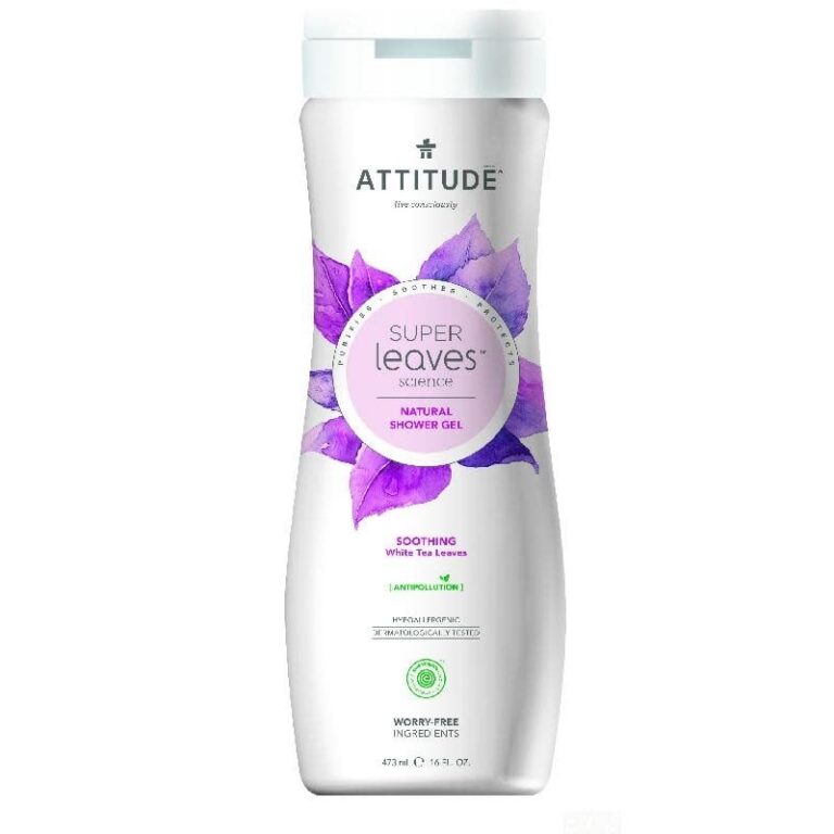 attitude-showergel-soothing.jpg Attitude - showergel, Soothing, white tea leaves - Afbeelding 1