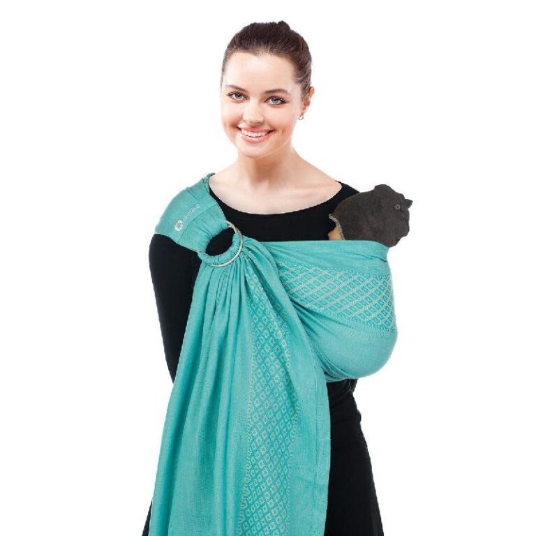 babyloniababycarriers-bb-sling-turkish-delight.jpg Babylonia Carriers - BB-SLING Turkish Delight, pleated - Afbeelding 1