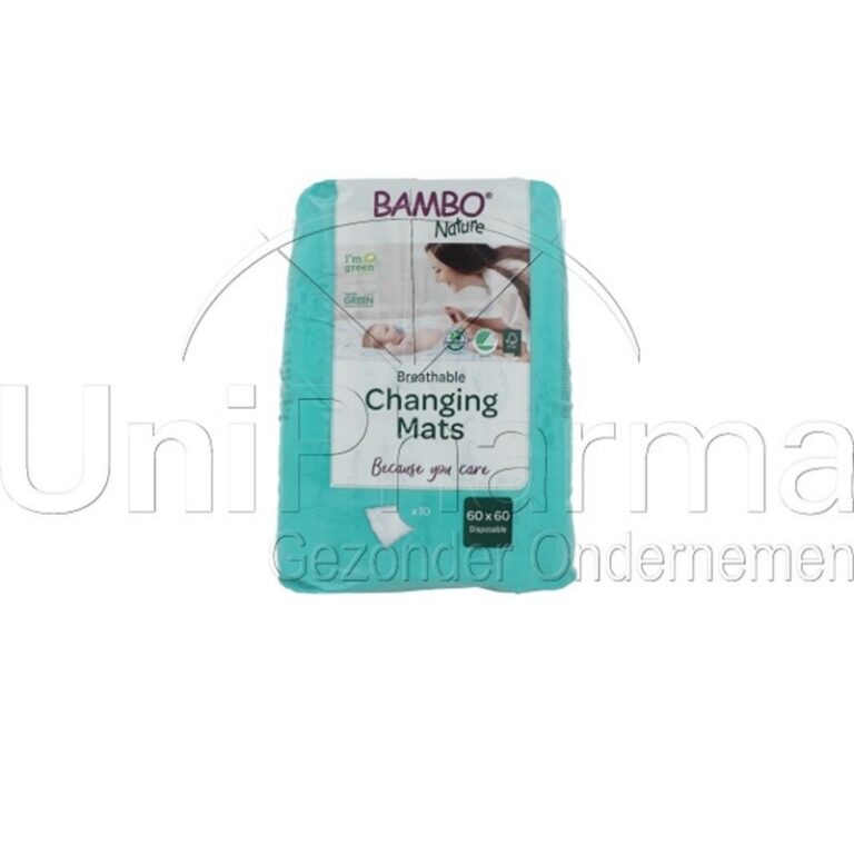 bambo-nature-protective-mats-60x60-1.jpg Bambo Nature - Kraampakket Changing mats, 10 stuks, 60x60cm - Afbeelding 1