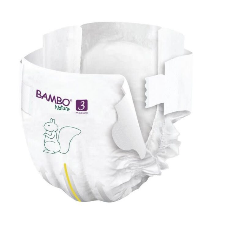 bambo-nature-wegwerpluier-maat3.jpg Bambo Nature - Wegwerpluier size 3, 4-8kg, 28 stuks - Afbeelding 1