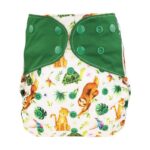 Blümchen - Diaper cover OneSize PUL snap, Sloth