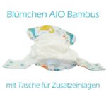 Blümchen - All-in-one bamboo onesize snap, lilac - Afbeelding 2