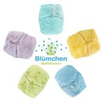 Blümchen - All-in-one bamboo onesize snap, lilac - Afbeelding 3
