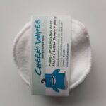 Cheeky Wipes - Make-up removing pads, organic cotton sharpa, wit, 10 stuks