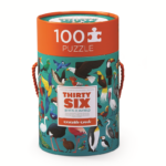 Crocodile Creek - 36 Animals Puzzle, beautiful birds, 100 stukken