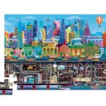 Crocodile Creek - Above & below puzzle, Big city - Afbeelding 2
