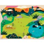 Crocodile Creek - Coloring stickers, Dinosaur - Afbeelding 2