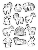 Crocodile Creek - Coloring stickers, Unicorn - Afbeelding 2
