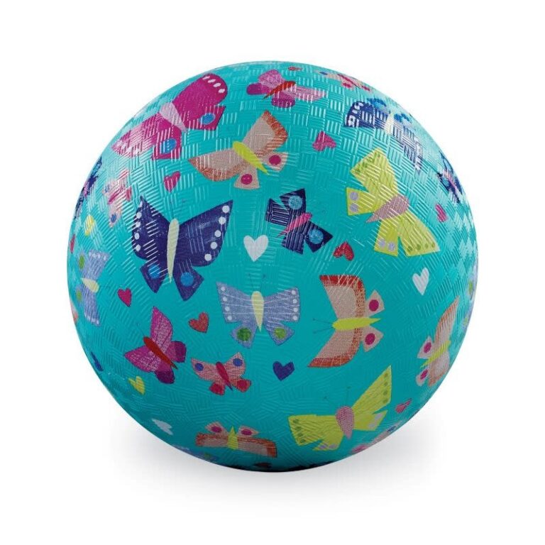 crocodile-creek-playball-rainbow-butterflies-cc217.jpg Crocodile Creek - Playball Small, Rainbow butterflies - Afbeelding 1