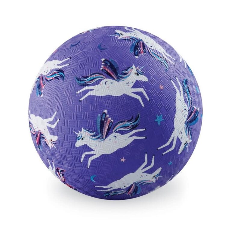 crocodile-creek-playball-small-purple-unicorn-cc21.jpg Crocodile Creek - Playball Small, Purple Unicorn - Afbeelding 1