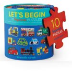 Crocodile Creek - Let's begin puzzle, vehicles