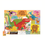 Crocodile Creek - Tin Puzzle Dino world, 50 pcs - Afbeelding 2