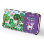 Crocodile Creek - Tin Puzzle, Unicorn dreams, 50 pcs