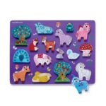 Crocodile Creek - Wood puzzle, unicorn