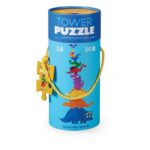 Crocodile Creek - Tower Puzzle, Dinosaur, 30 stukken