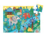 Djeco - puzzel, Haathee de Aziatische olifant, 24 st - Afbeelding 2