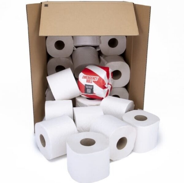 doos-24-rollen-zonder-wikkel-vierkant.jpg The Good Roll - The Wrapless choice, doos van 24 rollen - Afbeelding 1