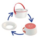 Dotbaby - drie-in-één-potje, groen - Afbeelding 2