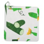 Duns Sweden - Pot holder, cotton/linen, cucumber