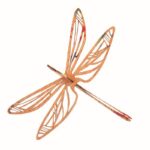 Ecodis - Carte en bois avec enveloppe, libellule
