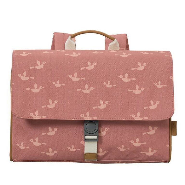 fresk-boekentas-birds-roze.jpg Fresk - kleuterboekentas, roze, Birds - Afbeelding 1