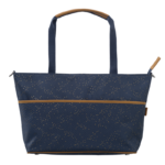Fresk - Nursery bag, indigo dots gold
