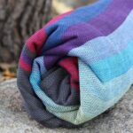 Girasol - Geweven doek, Sadie's Rainbow cuervo thick, maat 6 (4,6 m) - Afbeelding 2