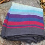 Girasol - Geweven doek, Sadie's Rainbow cuervo thick, maat 6 (4,6 m)