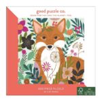 Good puzzle company - Puzzle, fox and flowers