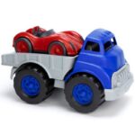 Green Toys - truck met racewagen