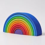 Grimm's - bouwset, regenboog, sunset, 10-delig