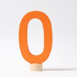 Grimm's - Decorative number, 0