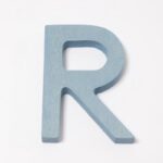 Grimm's - letters, drukletter R