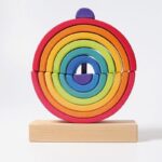 Grimm's - sorteer- en stapelspel, regenboogtoren - Afbeelding 2
