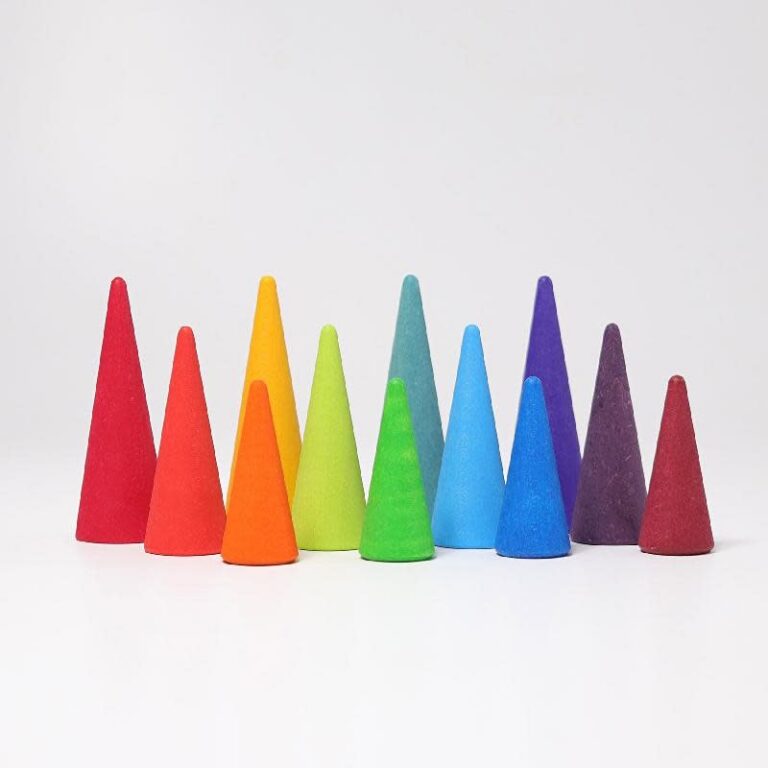 grimms-regenboogwoud-12delig-10165.jpg Grimm's - Rainbow forest, 12-delig - Afbeelding 1