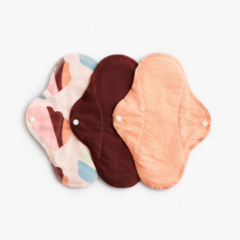 imse-sanitary-pads-classic-regular-orange-sprinkle.jpg Imse - Sanitary Pads Classic Regular 3-pack, Orange Sprinkle - Afbeelding 1