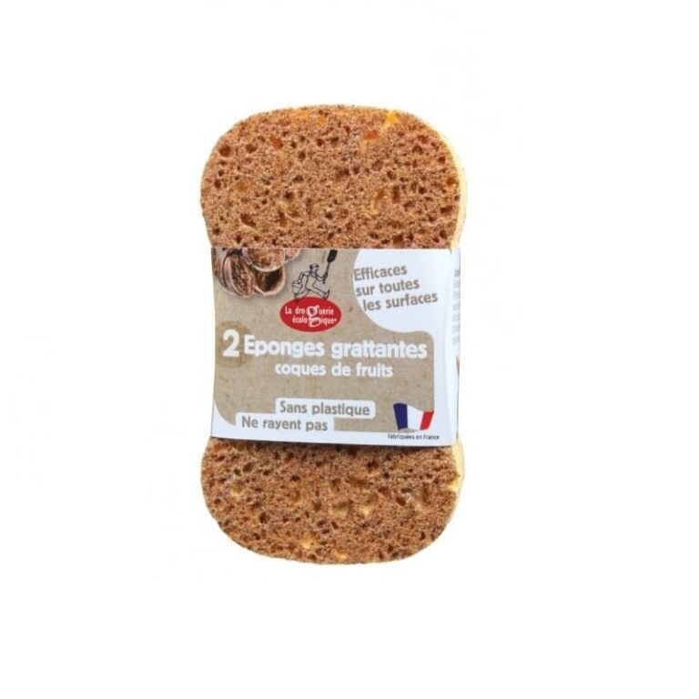 la-droguerie-ecologique-eponges-grattantes-en-coqu.jpg La droguerie écologique - Eponge grattantes, coques de fruits (2 pcs) - Afbeelding 1