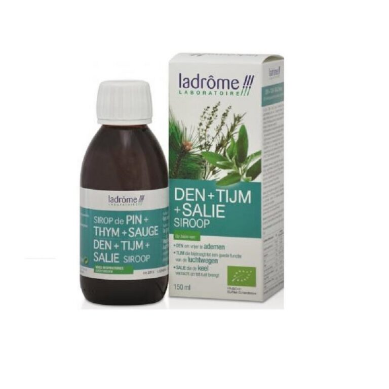 ladrome-den-tijm-saliesiroop.jpg Ladrome - Den-, tijm- en saliesiroop, bio - Afbeelding 1