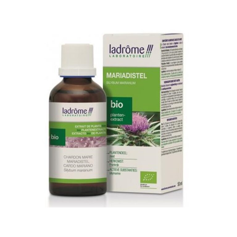ladrome-plantenextract-mariadistel.jpg Ladrome - Plantenextract, Mariadistel (Silybum marianum) - Afbeelding 1