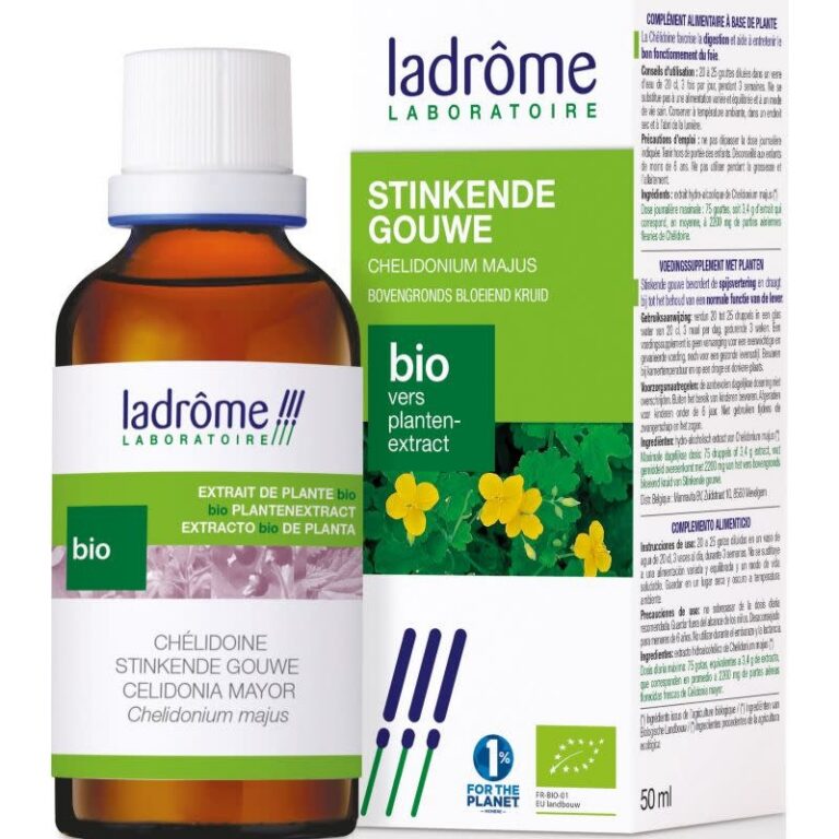 ladrome-plantenextract-stinkende-gouwe-50ml.jpg Ladrome - Plantenextract 50ml, Stinkende gouwe - Afbeelding 1