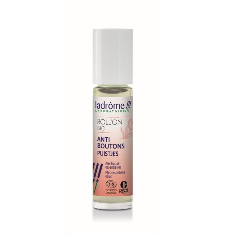 ladrome-rollon-anti-puistjes.jpg Ladrome - Roll'on puistjes & mee-eters, 5ml - Afbeelding 1