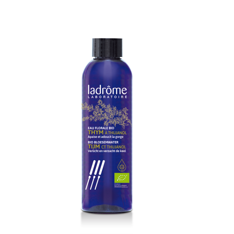 ladrome-tijmhydrolaat-ct-thujanol.png Ladrome - Bio Bloesemwater, Tijm ct thujanol (Thymus vulgaris ct thujanol) - Afbeelding 1