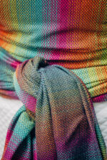 LennyLamb - Geweven doek Little Herringbone Imagination Dark, maat 8 (6 m) - Afbeelding 3