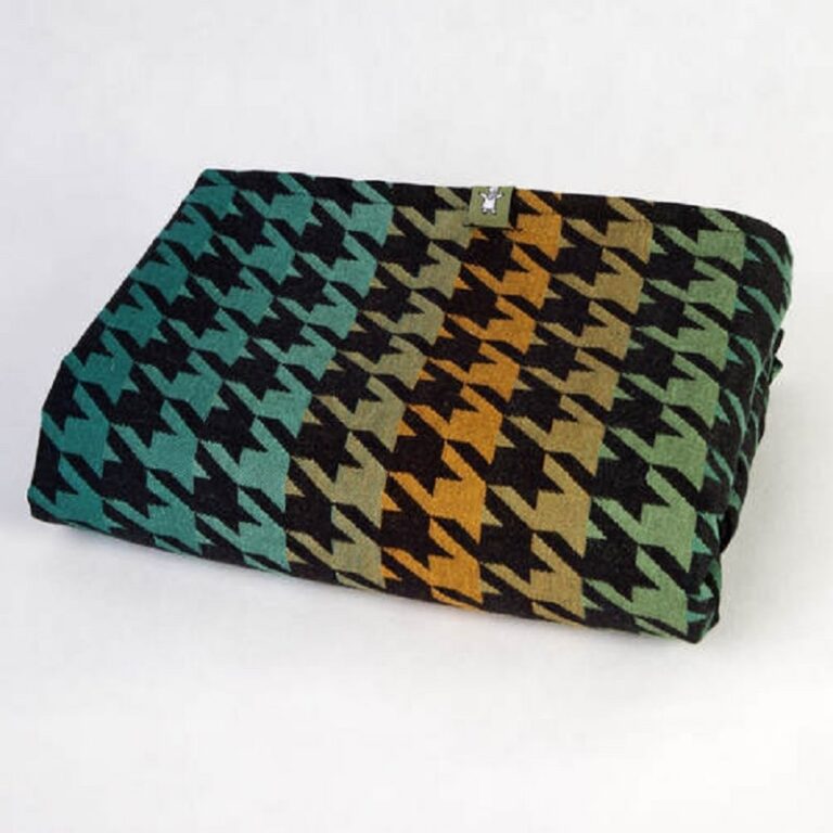 lennylamb-geweven-draagdoek-pepitka-green-and-yell.jpg LennyLamb - Geweven doek Pepitka Green & Yellow, maat 7 (5,2 m) - Afbeelding 1