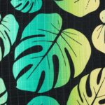 LennyLamb - wikkeldoek Monstera, 200 x 135 cm - Afbeelding 2