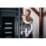 LennyLamb - wrap-tai met kap Colors of Rain, baby - Afbeelding 2